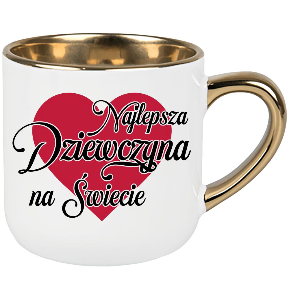 Kubek Najlepsza dziewczyna na świecie kubek elegant duży