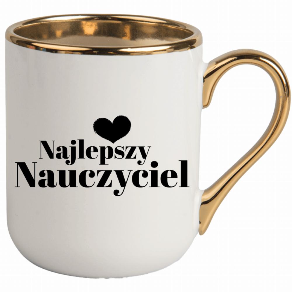 Kubek Najlepszy nauczyciel 2 kubek elegant biały kolor biały
