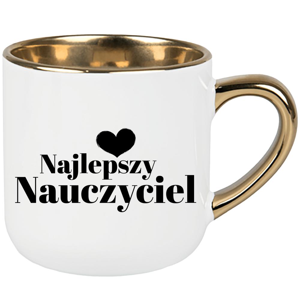 Kubek Najlepszy nauczyciel 2 kubek elegant duży kolor biały