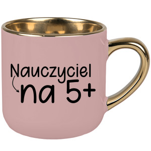 Kubek Nauczyciel na 5+