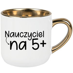 Kubek Nauczyciel na 5+