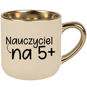 Kubek Nauczyciel na 5+