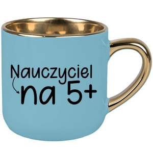 Kubek Nauczyciel na 5+