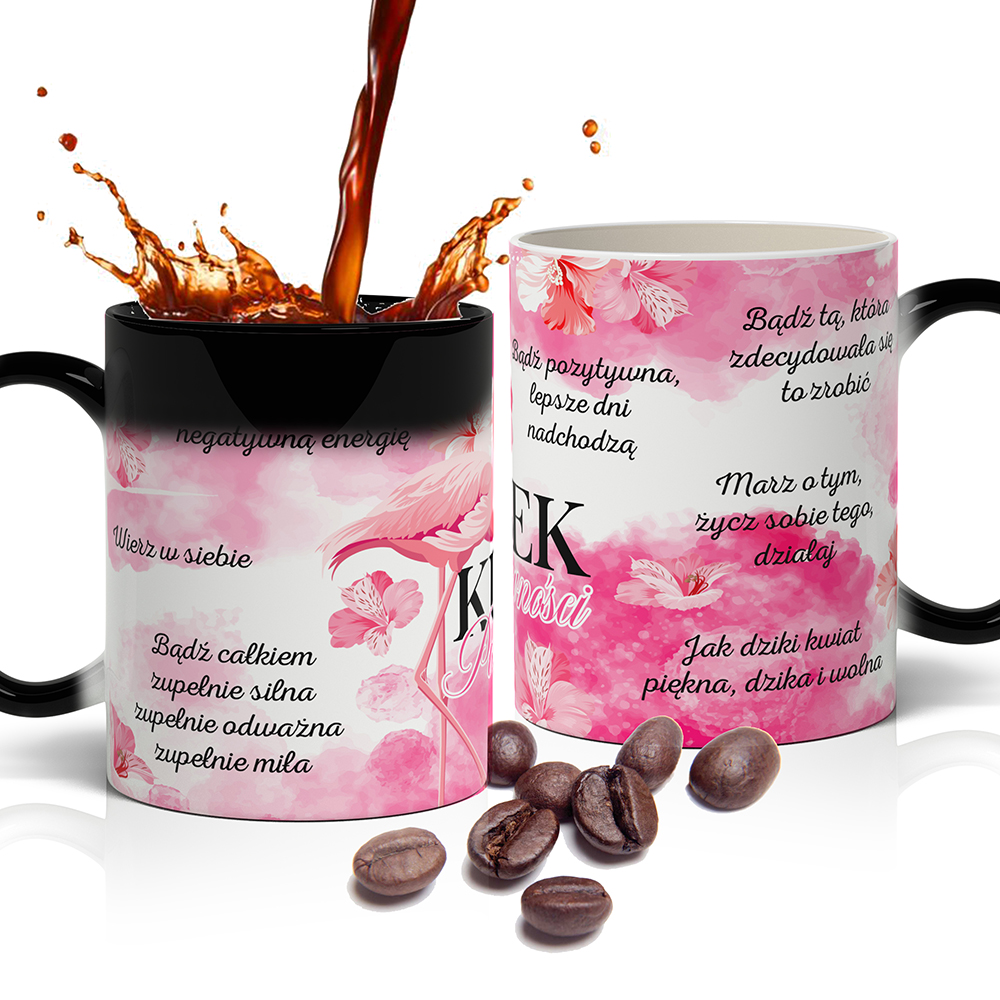 KUBEK POZYTYWNOŚCI – AFIRMACJE kubek magiczny