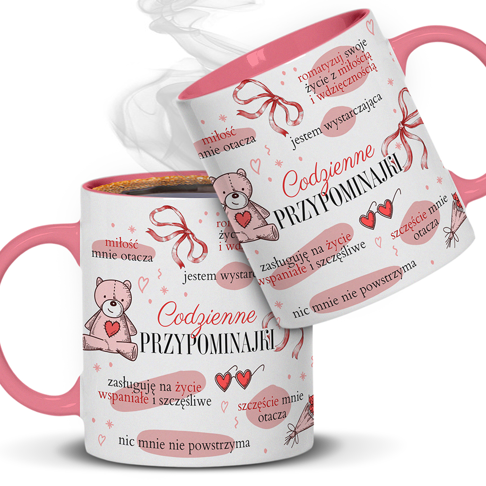 KUBEK POZYTYWNOŚCI – CODZIENNE PRZYPOMINAJKI