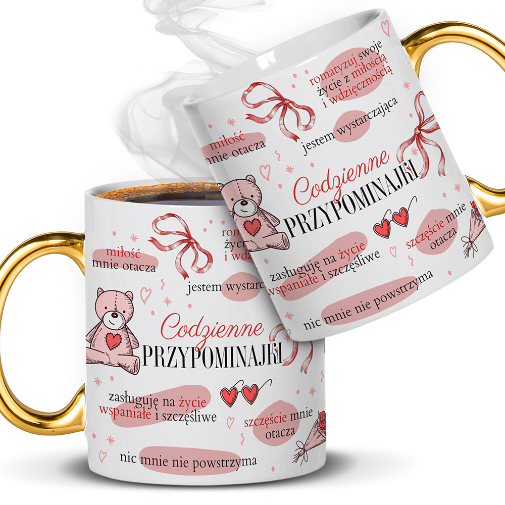 KUBEK POZYTYWNOŚCI – CODZIENNE PRZYPOMINAJKI