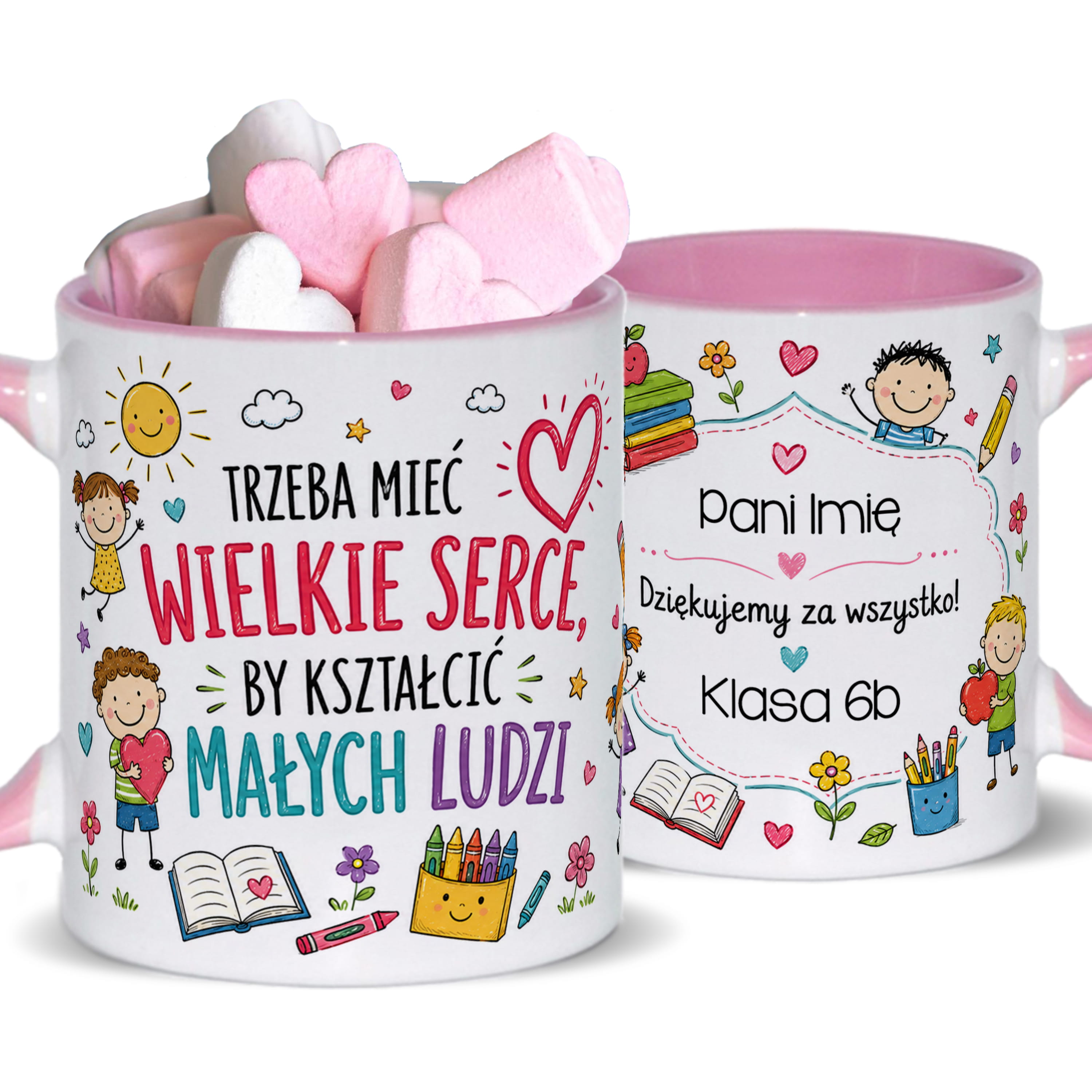 Kubek Trzeba mieć wielkie serce 2