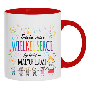 Kubek Trzeba mieć wielkie serce