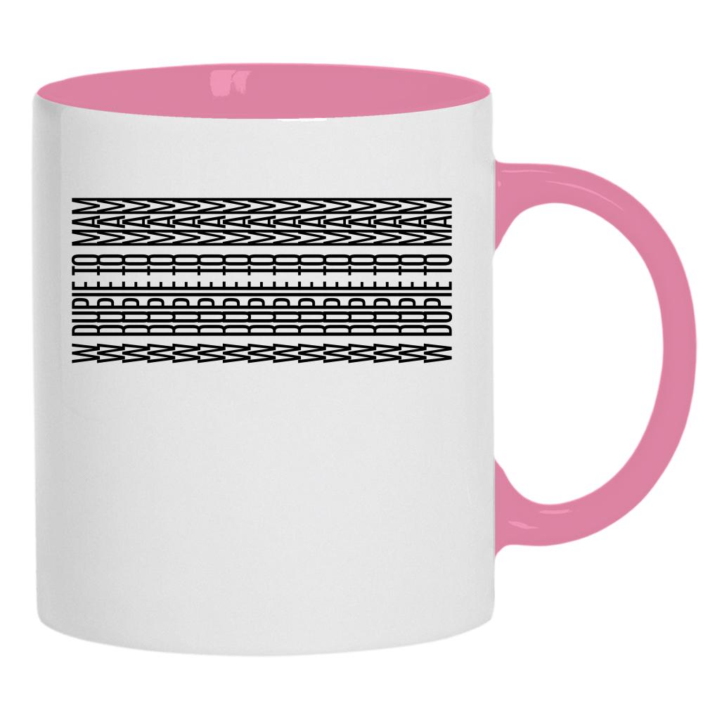 Kubek W dupie to mam kubek pełny nadruk kolor różowy