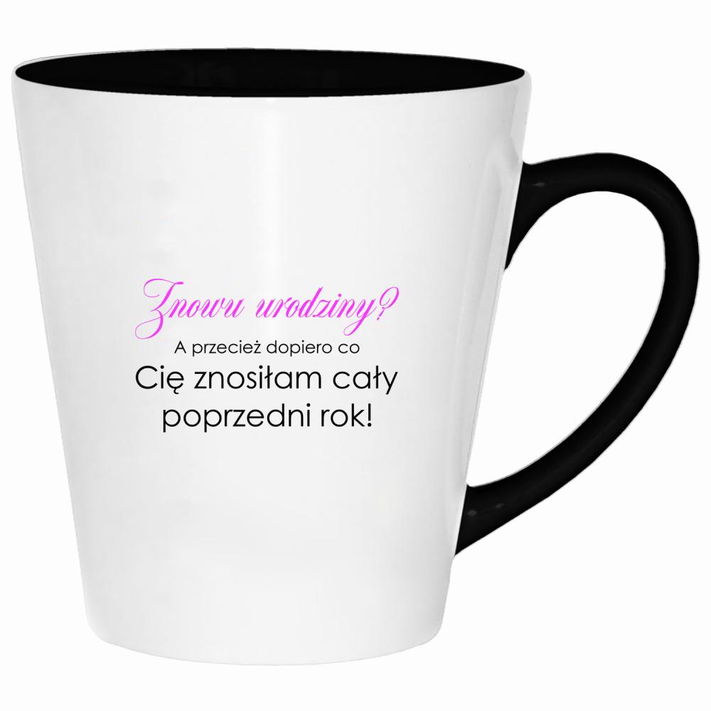 Kubek Znowu urodziny? kubek latte kolor zielony