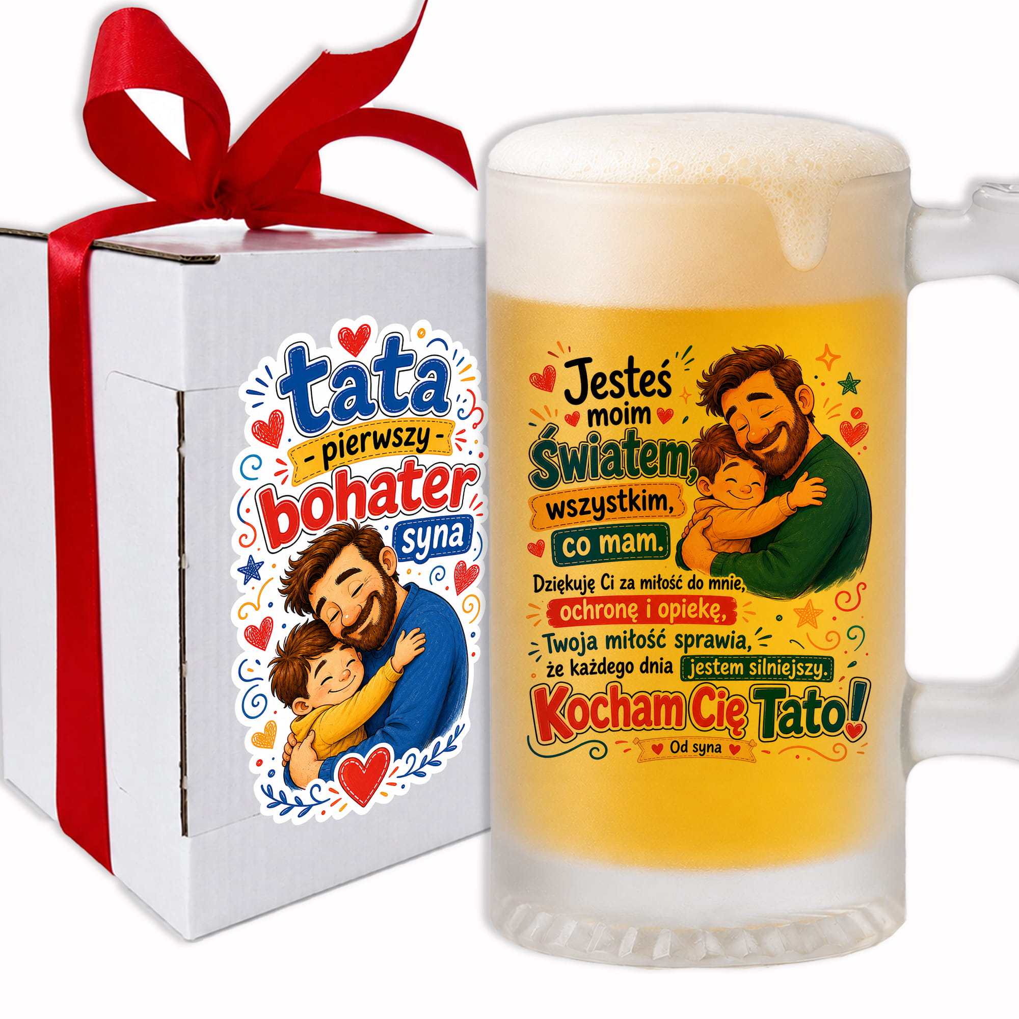 Kufel Tata – pierwszy bohater syna