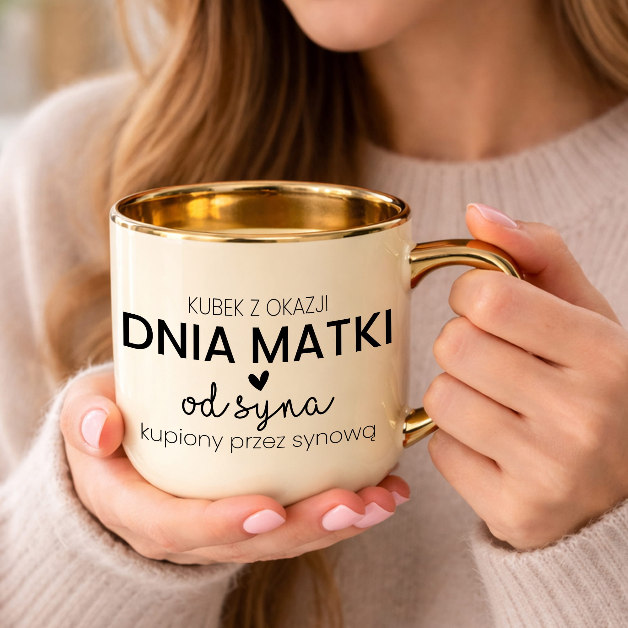 Kupiony przez synową kubek elegant duży