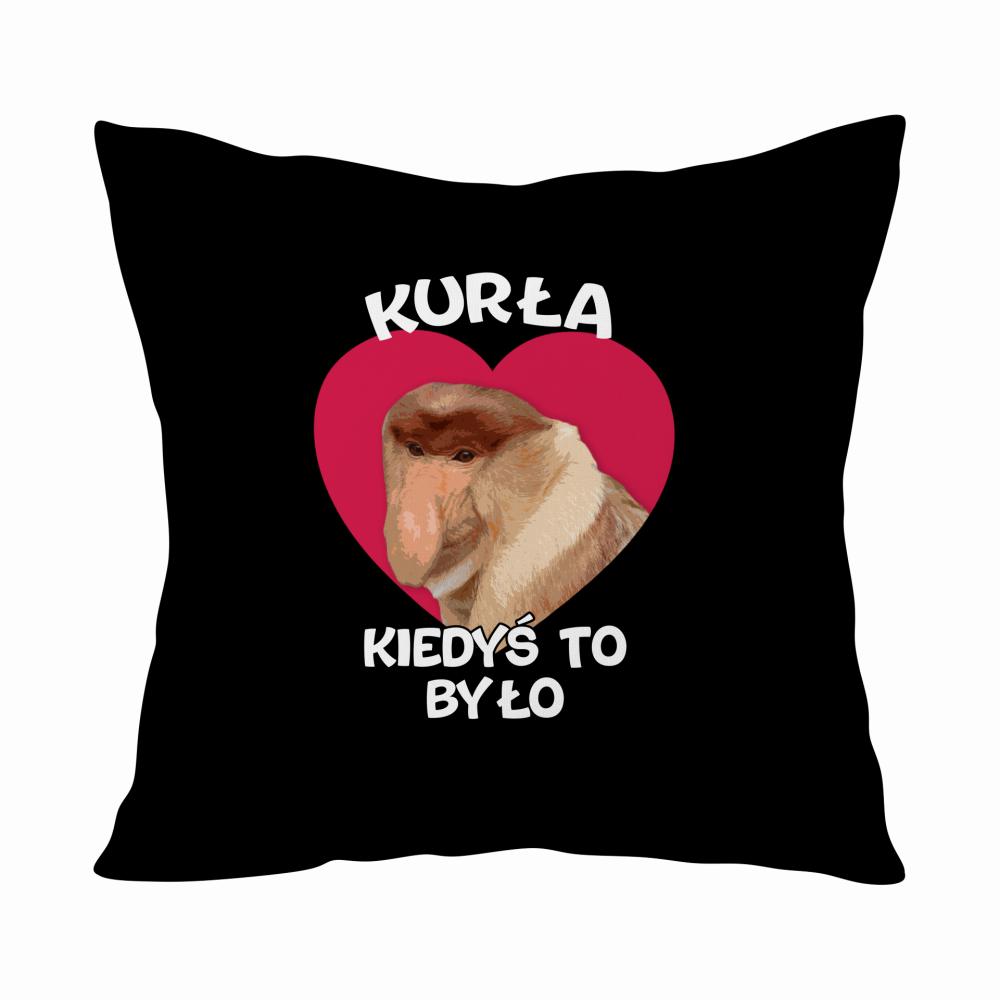 Kurła, kiedyś to było! poduszka