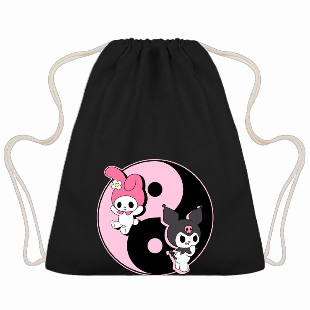 Kuromi & My Melody Yin Yang workoplecak