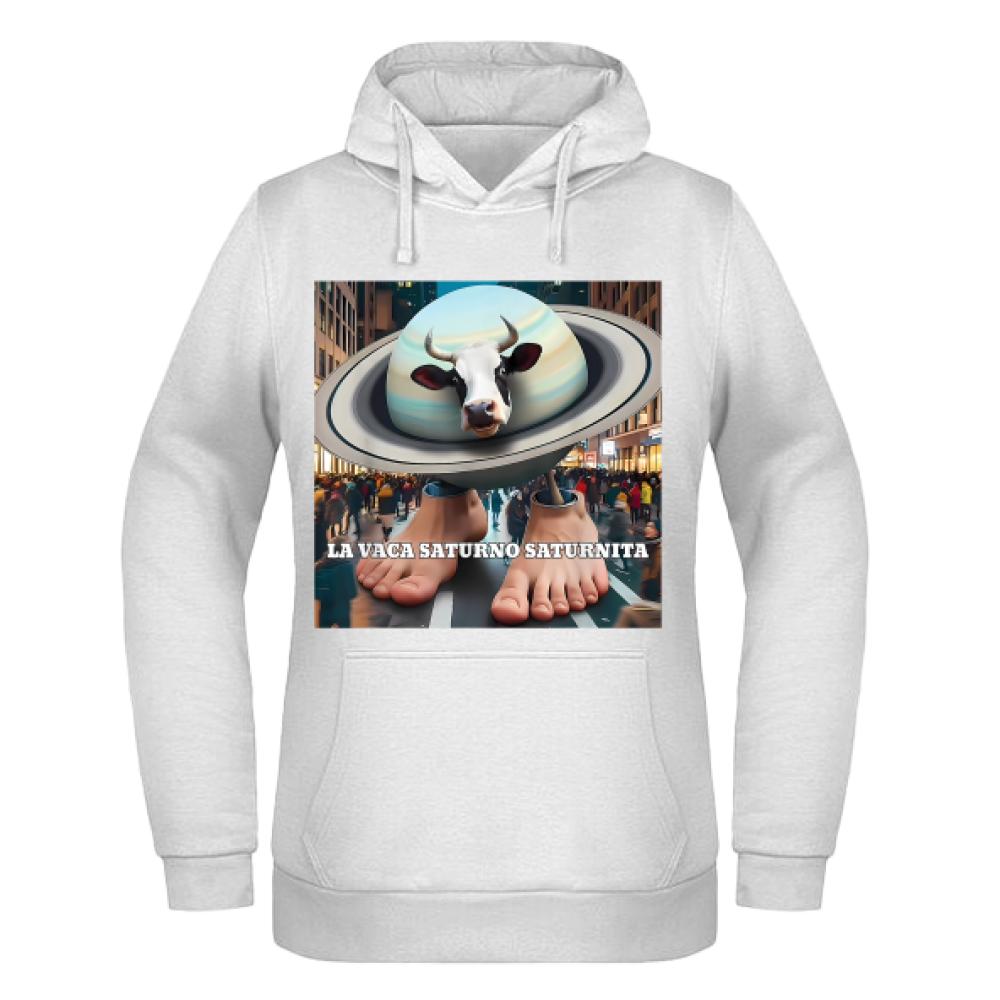 La Vaca Saturno Saturnita 2 bluza damska z kapturem