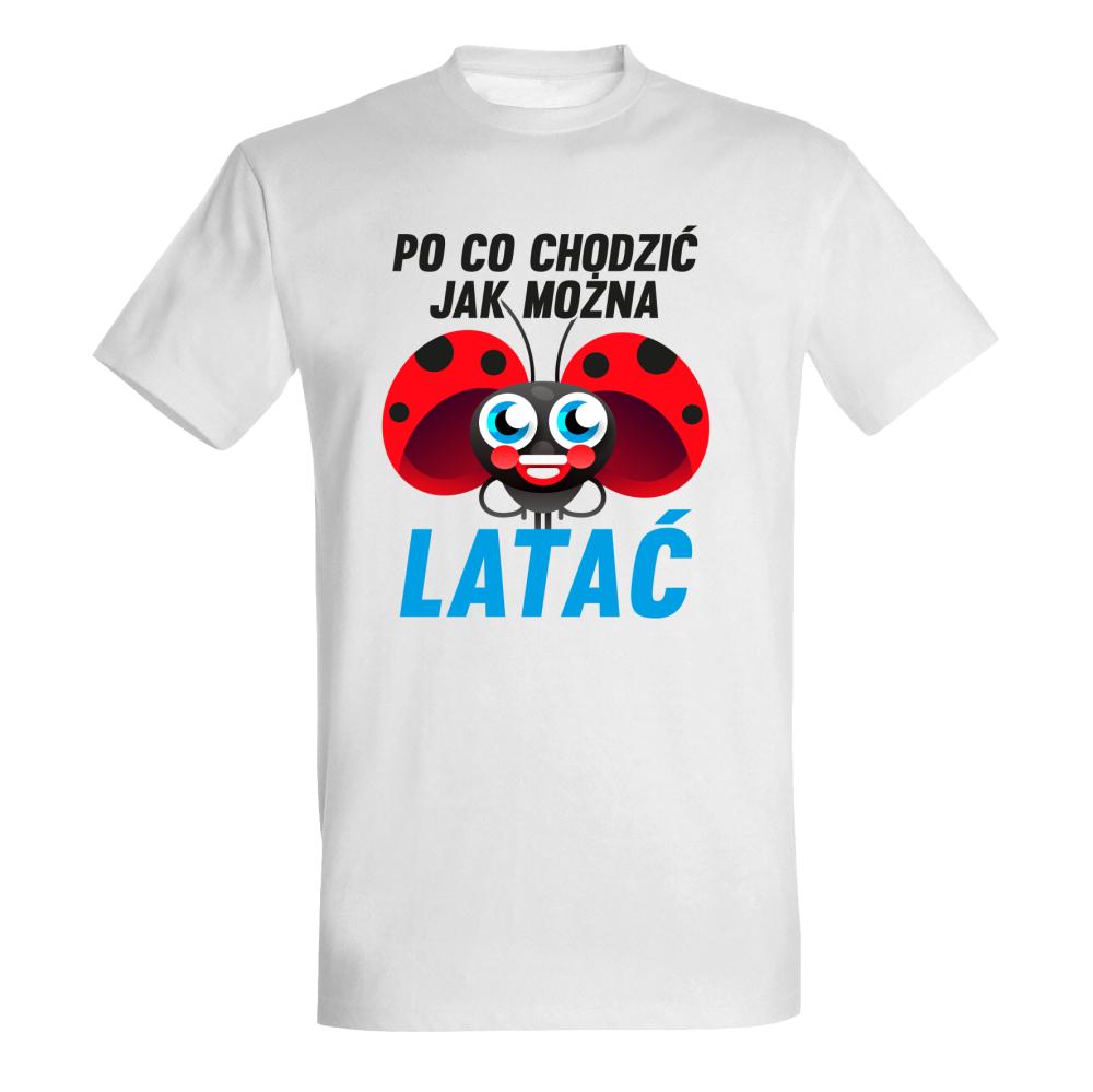 Latać Biedronka koszulka męska