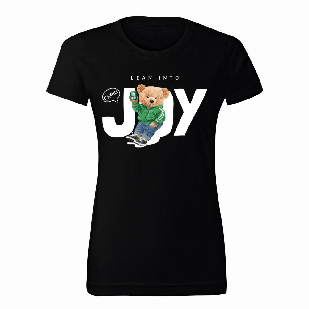 Lean into joy koszulka damska