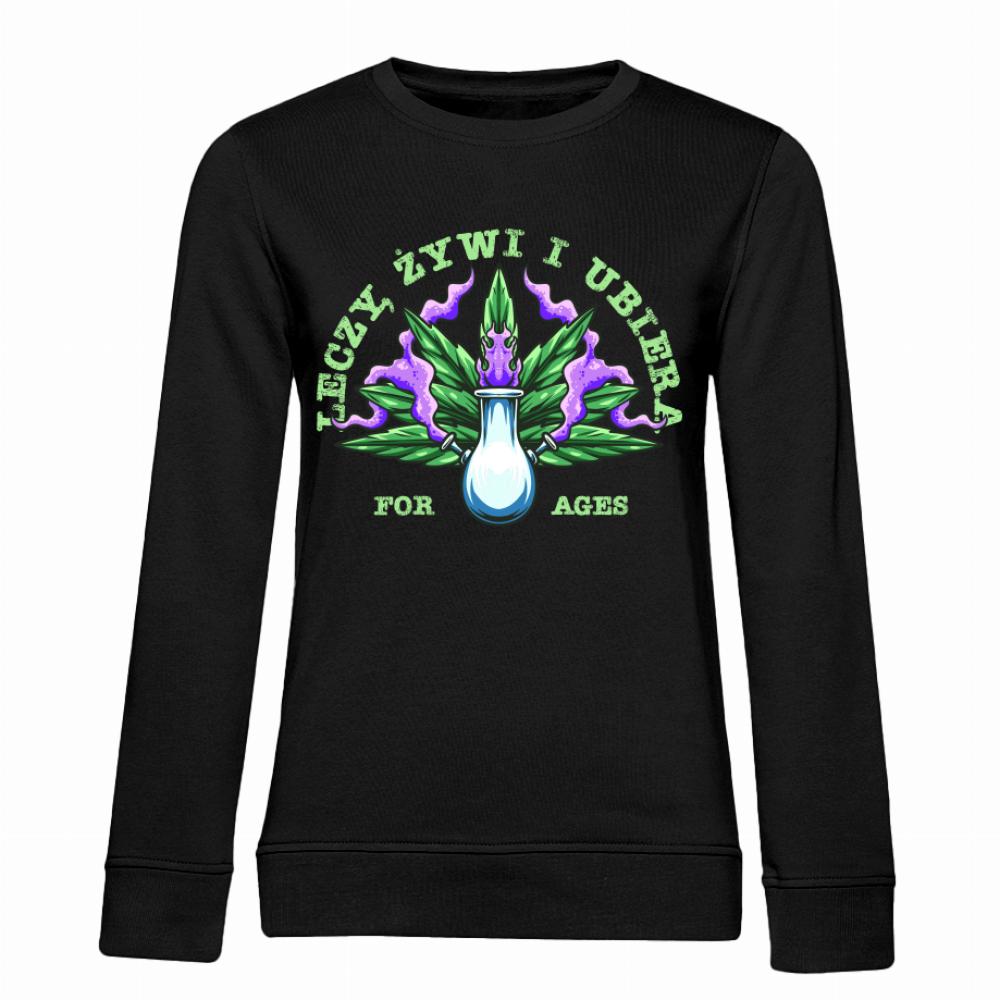 Leczy, żywi i ubiera bluza damska bez kaptura