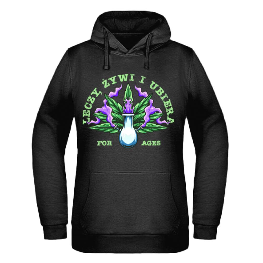 Leczy, żywi i ubiera bluza damska z kapturem