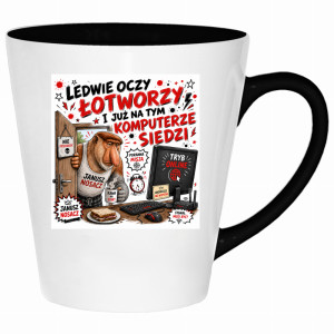 Ledwie oczy łotworzy i już na tym komputerze