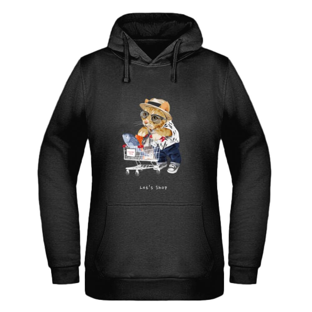 Let's shop bluza damska z kapturem