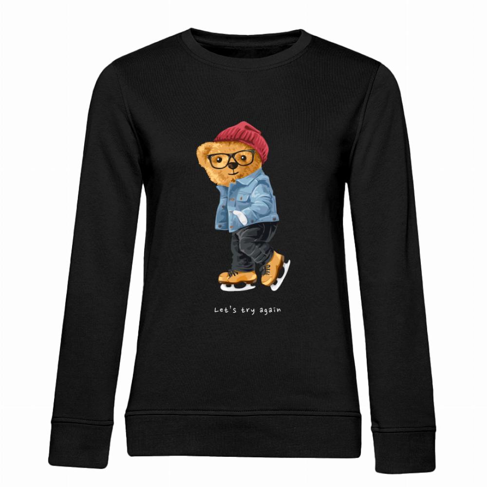 Let’s Try Again bluza damska bez kaptura