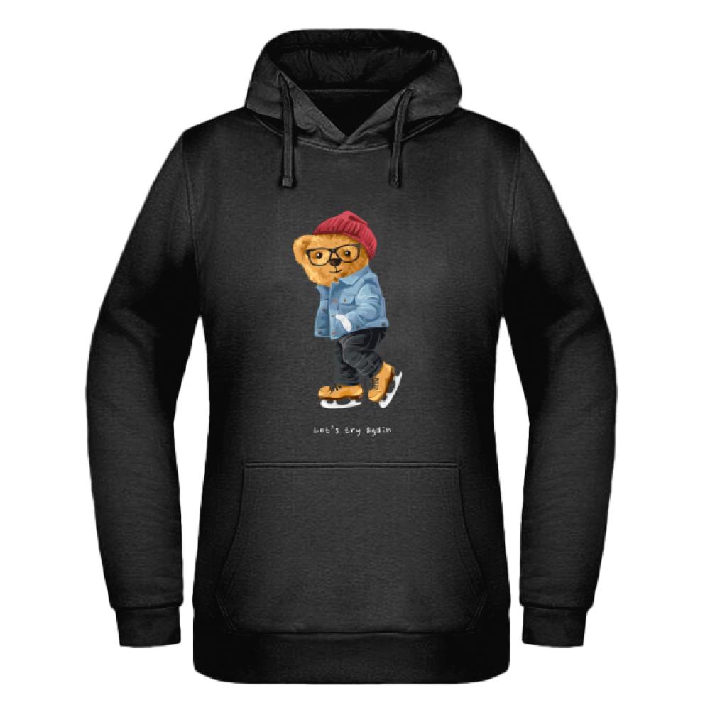 Let’s Try Again bluza damska z kapturem