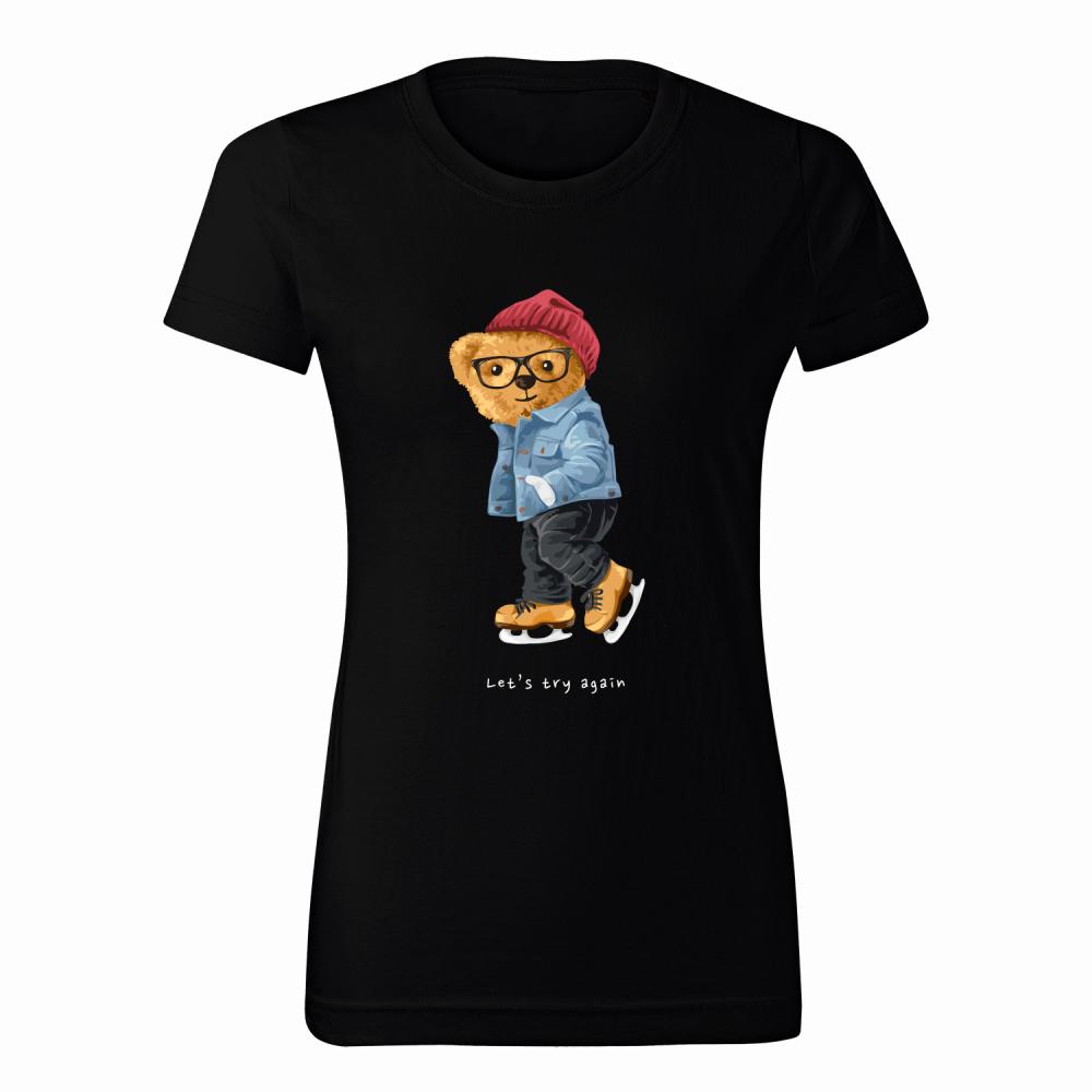 Let’s Try Again koszulka damska