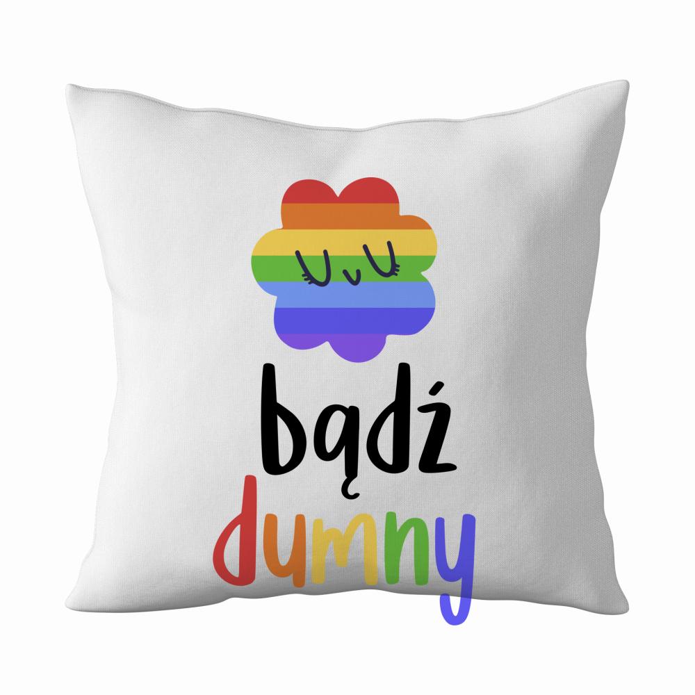 LGBT+ Bądź dumny poduszka