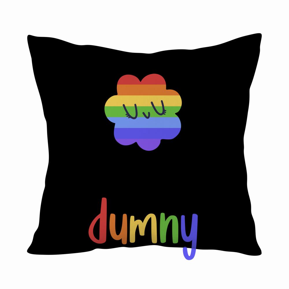 LGBT+ Bądź dumny poduszka kolor miętowo zielony