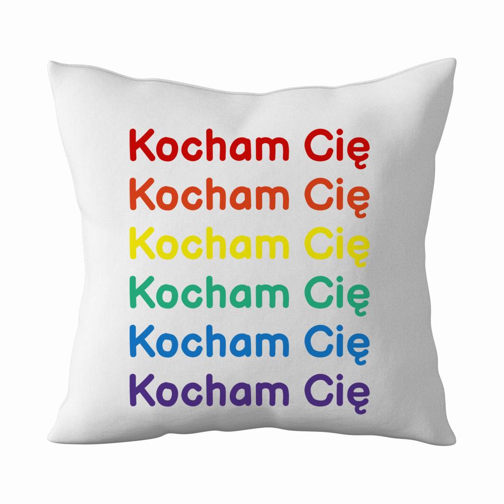 LGBT+ Kocham Cię poduszka