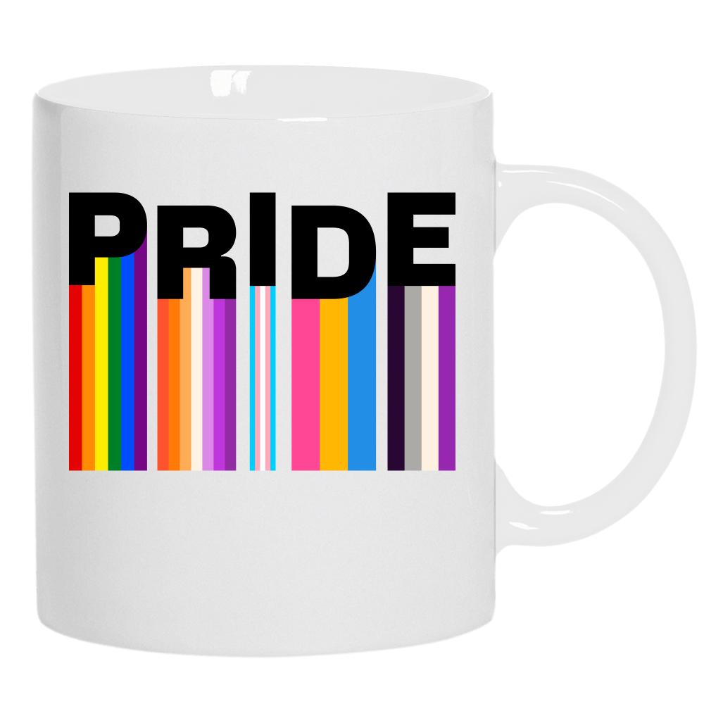 LGBT+ Pride 2 kubek ucho kolor kolor biały