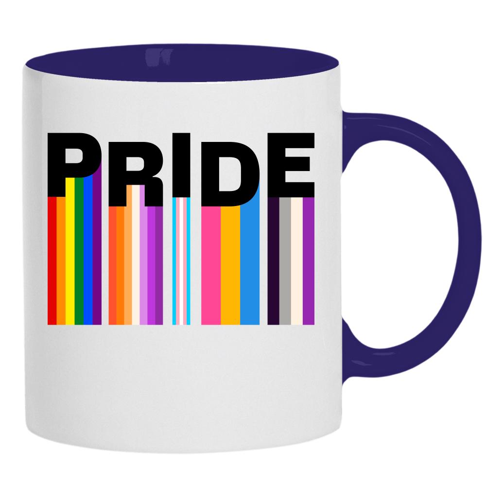 LGBT+ Pride 2 kubek ucho kolor kolor navy