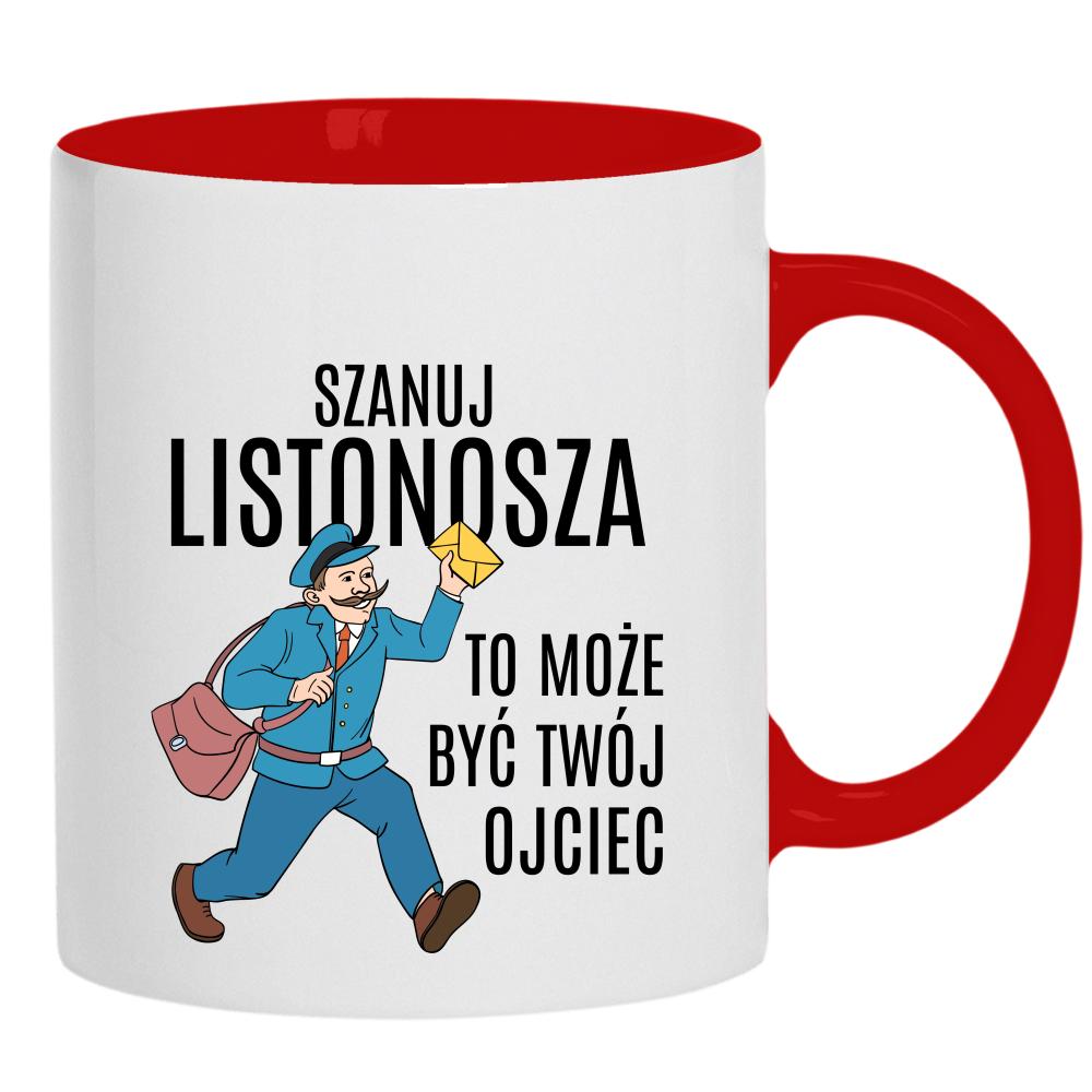 Listonosz To może być Ojciec kubek ucho kolor