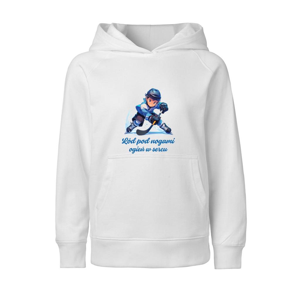 Lód pod nogami, ogień w sercu bluza junior