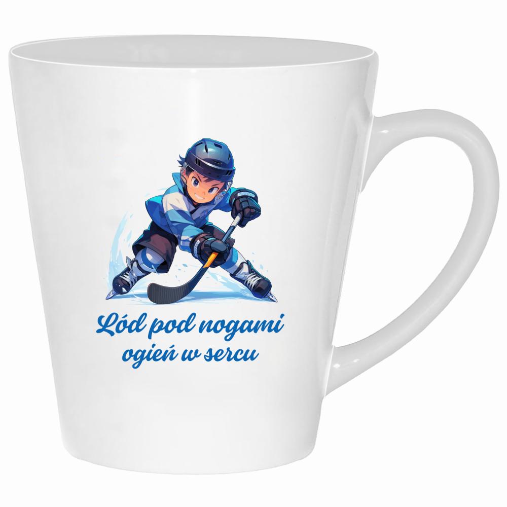 Lód pod nogami, ogień w sercu kubek latte