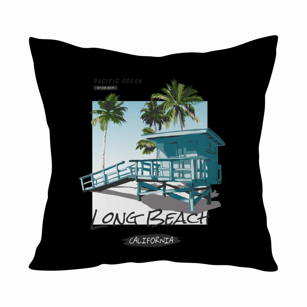 Long Beach poduszka kolor pink