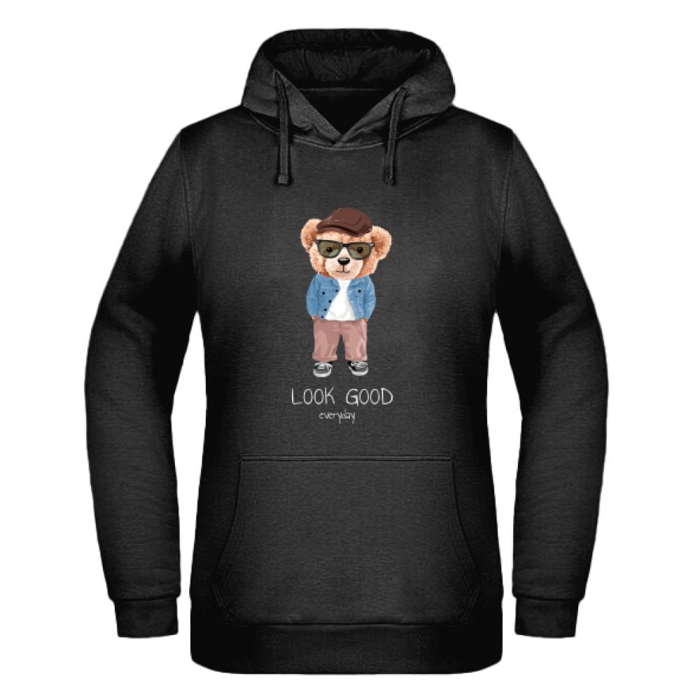 Look good everyday bluza damska z kapturem