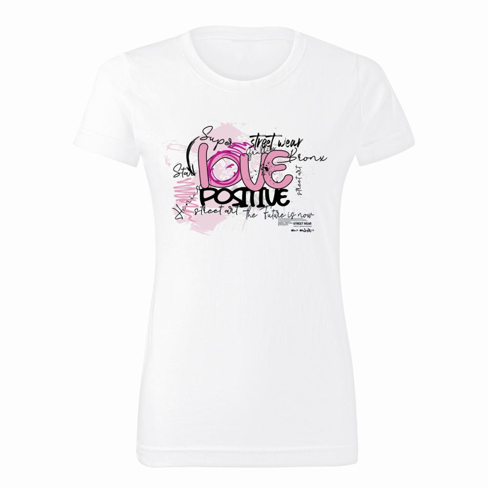 Love & Positive koszulka damska