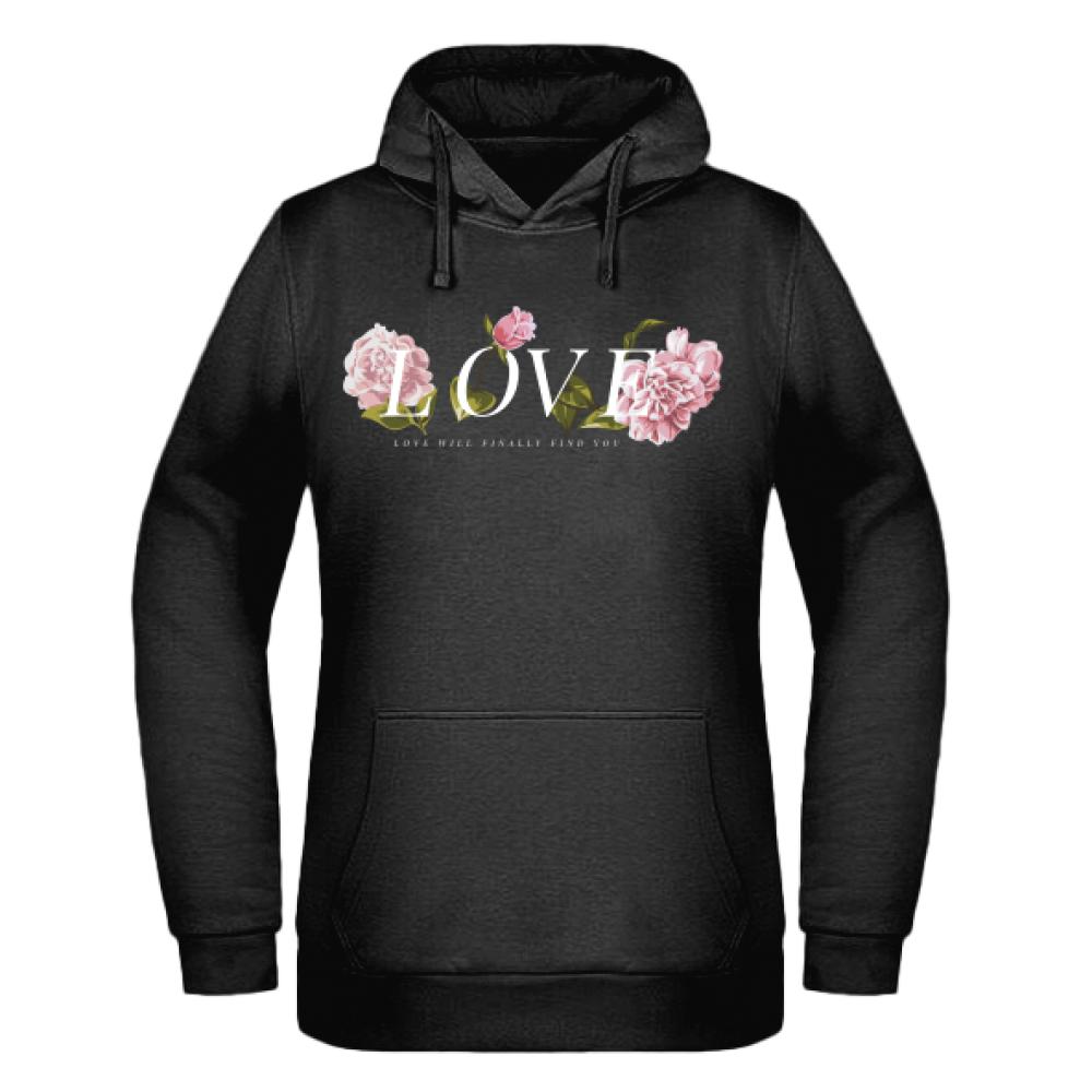 Love Will Finally Find You bluza damska z kapturem