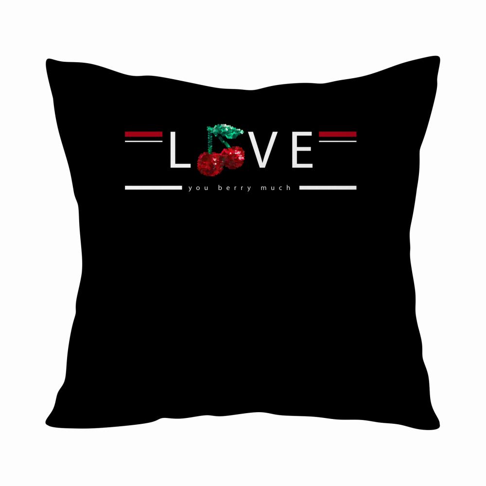 Love You Berry Much poduszka