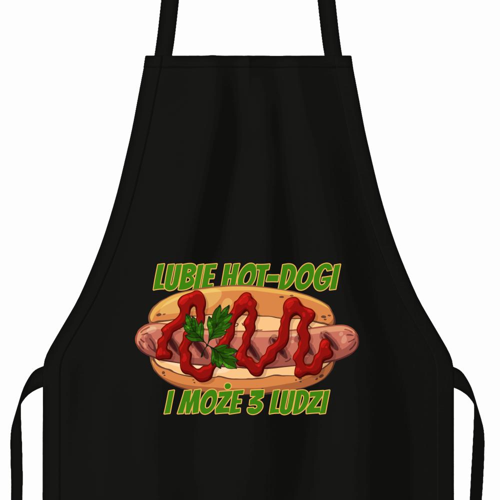 Lubie Hotdogi i Może 3 ludzi fartuch