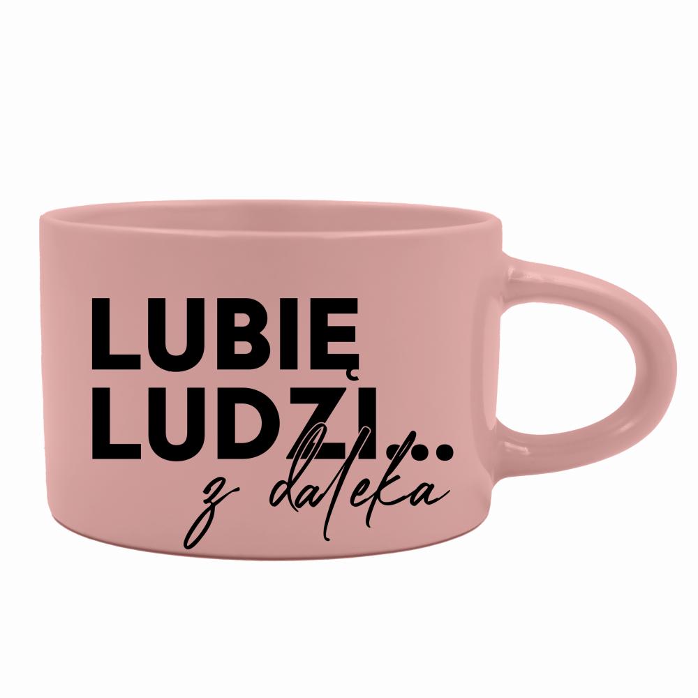 Lubię ludzi… z daleka filiżanka sisi