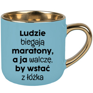 Ludzie biegają maratony, a ja walczę