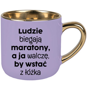 Ludzie biegają maratony, a ja walczę