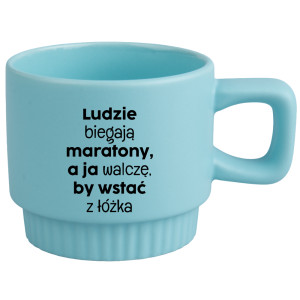 Ludzie biegają maratony, a ja walczę