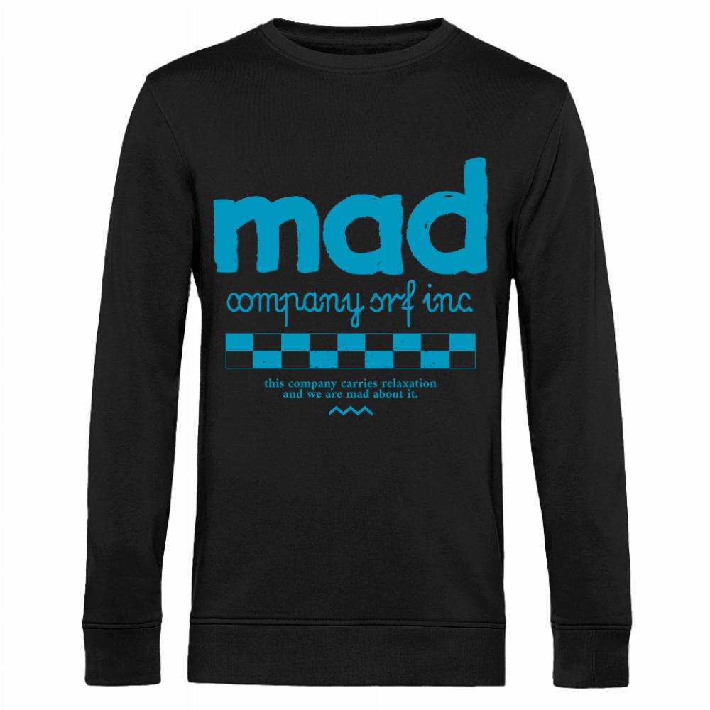 Mad company srf inc. bluza męska bez kaptura kolor french rose