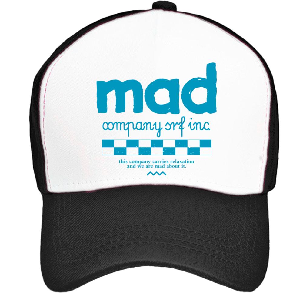 Mad company srf inc. czapka z daszkiem kolor czarny