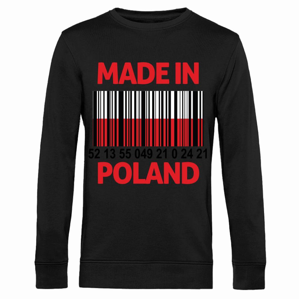 MADE IN POLAND bluza męska bez kaptura