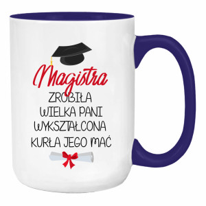 Magistra zrobiła. Wielka pani wykształcona